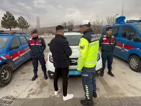 Drift attı, sanal devriyeye yakalandı
