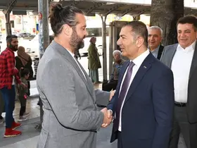 DTO Başkanı Erdoğan,  DGC’ye hayırlı olsun ziyaretinde bulundu
