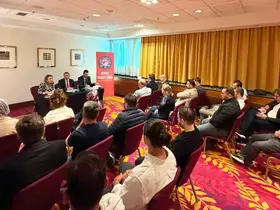 DTO heyetindeki Denizlili iş insanlarına Polonya pazarı tanıtıldı
