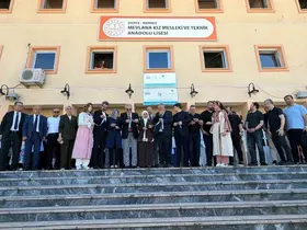 DTSO’dan lisenin kütüphanesine tefrişat
