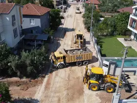 Duacı Mahallesi’nde yol çalışmalarında ikinci etap başladı
