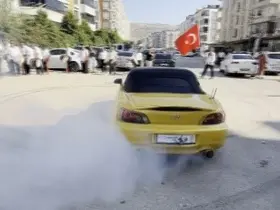 Düğün konvoyundaki drifte 156 bin TL para cezası
