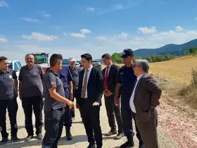 Dumlupınar Kaymakamı Karahan’dan köy ziyaretleri
