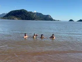 Dün sağanak yağış, bugün deniz keyfi
