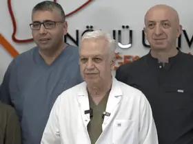 Dünyanın ilk 8’li çapraz karaciğer nakli Malatya’da gerçekleştirildi
