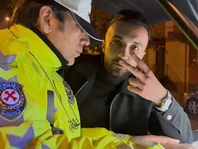 ‘Dur’ ihtarına uymayan alkollü sürücünün rahatlığı pes dedirtti
