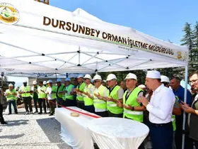 Dursunbey’de orman işletmesine yeni hizmet binası
