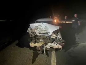 Dursunbey’de traktör ile otomobil kaza yaptı: 1 yaralı
