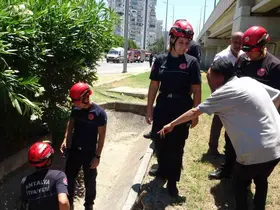 Düştü diye ihbar ettiği babası bile düşmediğine ikna edemedi
