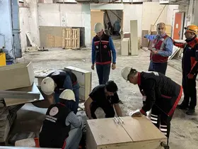 Düzce Atatürk Devlet Hastanesi’nde deprem tatbikatı gerçeği aratmadı
