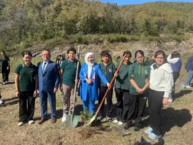 Düzce ile Kamerun arasında dostluk için hatıra ormanı

