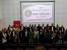 Düzce Kent Konseyi yeni başkanı Orhan Yılmaz oldu
