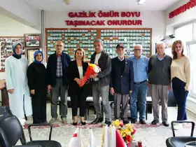 Düzce’de Gaziler Günü’nde anlamlı ziyaret
