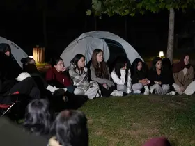 Düzce’de gençler doğa kampında buluştu
