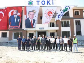 Düzce’de TOKİ konutları hızla yükseliyor
