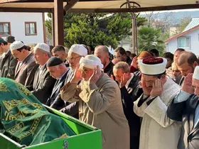 Düzce’nin sevilen iş adamı son yolculuğuna uğurlandı
