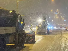 Düzce’nin yüksek kesimlerinde kar kalınlığı 10 santimetreye ulaştı
