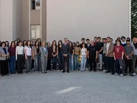 EBYÜ Rektörü Kuyrukluyıldız, Tıp Fakültesi öğrencileriyle buluştu
