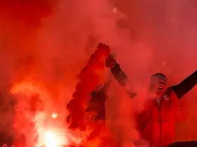 Edirne’de Galatasaray’ın galibiyeti coşkuyla kutlandı
