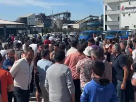 Edirne’de maden işçilerinin eylemi 13’üncü gününde
