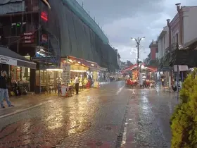 Edirne’de sağanak yağış

