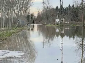 Edirne’de taşkın suları çekiliyor

