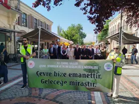 Edirne’de Türkiye Çevre Haftası kutlamaları renkli görüntülerle başladı
