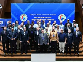 Edremit Ticaret Odası Genel Sekreteri Akgün, TOBB seminerine katıldı
