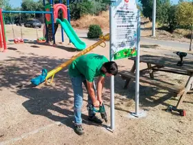 Efeler Belediyesi’nden çocuk parklarında güvenlik mesaisi
