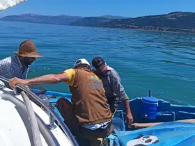 Eğirdir Gölü’nde su ürünleri denetimleri sürüyor
