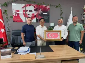 Eğitim Bir-Sen Muğla Şube Başkanı Uçak’tan yeni okul yöneticilerine ziyaret
