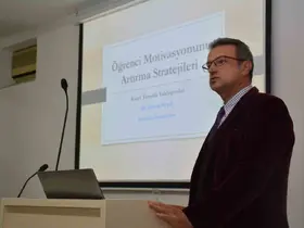 Eğitim Fakültesi’nde ’Öğrenci Motivasyonu Arttırma Teknikleri’ semineri düzenlendi
