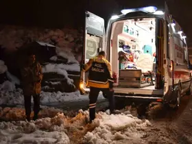 Ekipler 7 aylık bebek için seferber oldu
