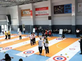 Elazığ, Floor Curling gençler grup müsabakalarına ev sahipliği yaptı
