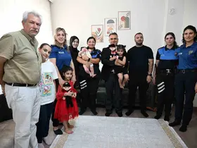 Elazığ İl Emniyet Müdürü Karan, gazi polisle bir araya geldi
