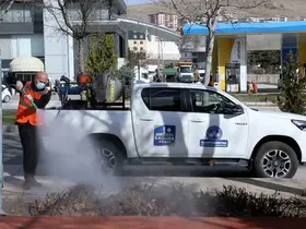 Elazığ ilaçlama çalışmaları başladı
