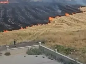 Elazığ’da 19 yangın kontrol altına alınarak söndürüldü
