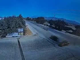 Elazığ’da 2 kişinin öldüğü feci kazanın kamera görüntüleri ortaya çıktı
