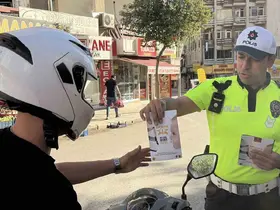 Elazığ’da 89 motosiklet sürücüsüne 848 bin lira ceza
