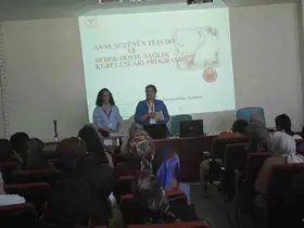 Elazığ’da anne sütünün teşviki programı
