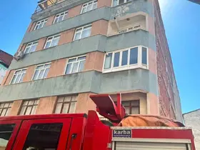Elazığ’da çatı yangını
