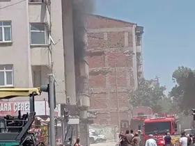 Elazığ’da ev yangını söndürüldü

