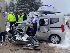 Elazığ’da feci kaza: Çift hayatını kaybetti
