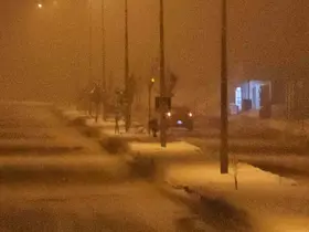 Elazığ’da gece saatlerinde sis etkili oldu
