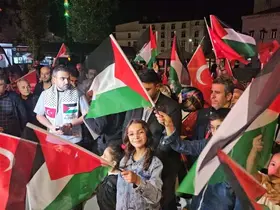 Elazığ’da Sumud Filosu’na müdahaleye tepki
