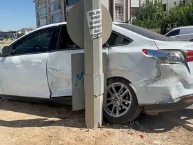 Elazığ’da trafik kazası: 2 yaralı
