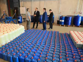 Elazığ’daki Gazi MTAL günlük 10 ton temizlik malzemesi üretiyor
