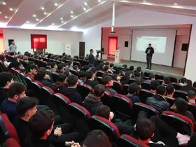Elazığ’daki liselerde Fırat Üniversitesi tanıtıldı
