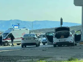 Elazığ’daki trafik kazası: 6 yaralı
