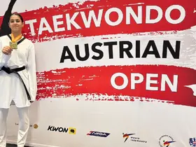 Elazığlı sporcu Ebrar Acar, Viyana’da Avrupa zirvesine çıktı
